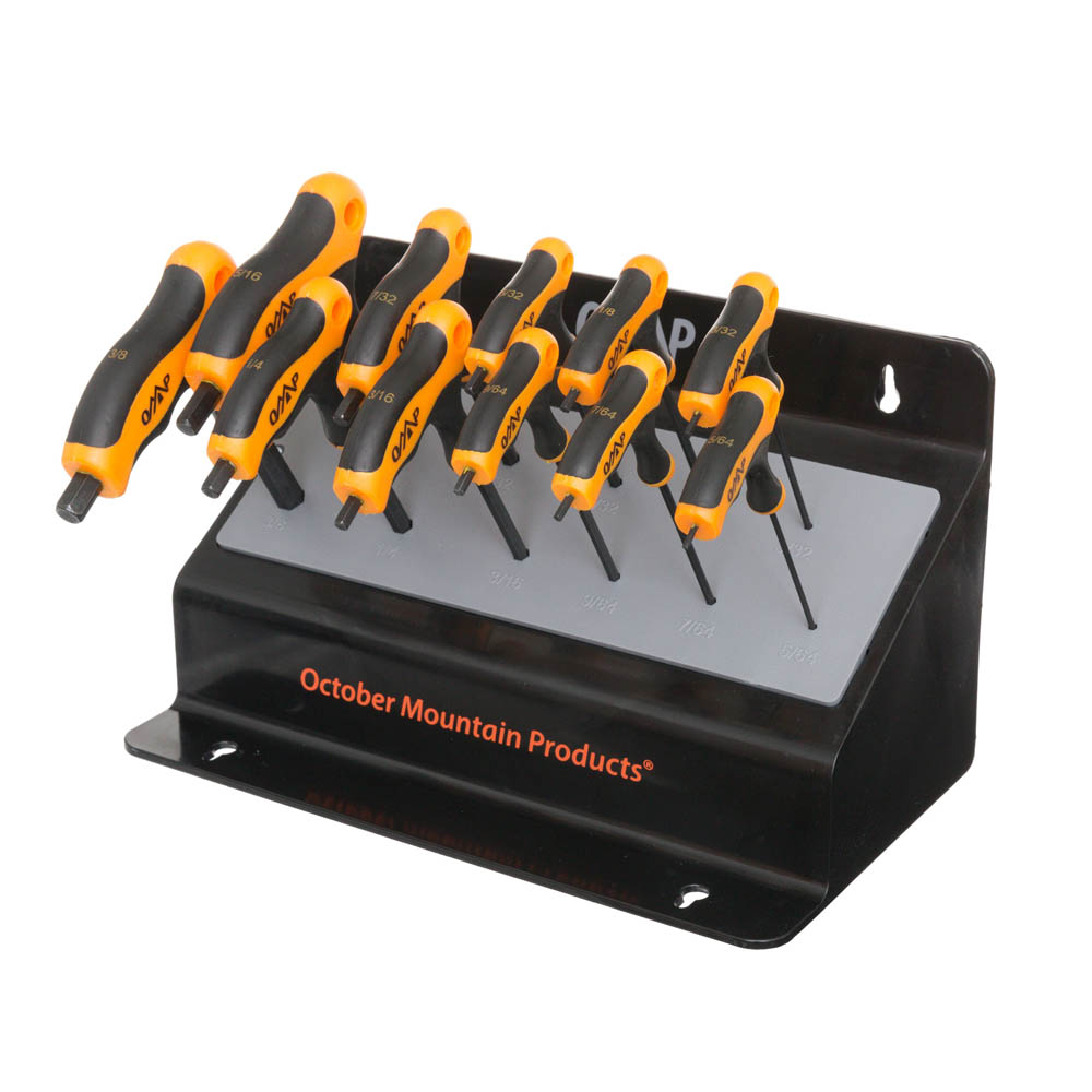 OMP Pro Bench Allen Wrenches 12 Piece With Stand