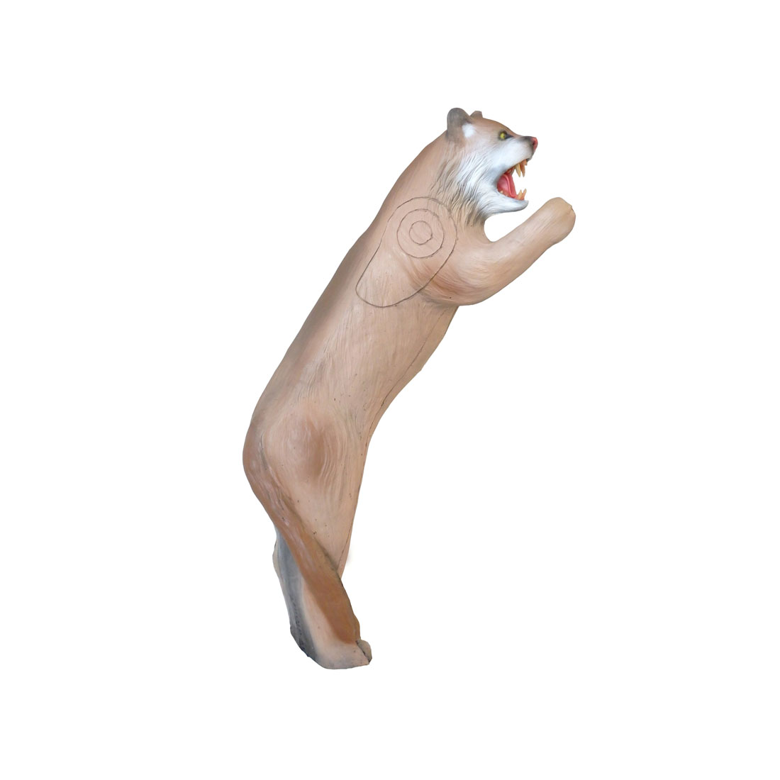 Leitold Mountain Lion on hind legs 3D Target